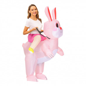 Riding Bunny Inflatable Costume
