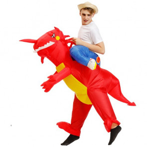 Red Dinosaur Jurassic World Inflatable Costume
