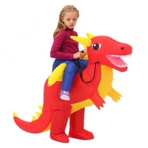 Red Dragon Inflatable Costume