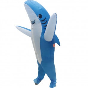Blue Shark Inflatable Costume