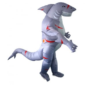 Shark Man Inflatable Costume