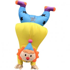 Upside Down Clown Inflatable Costume