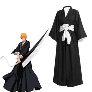 Shinigami Ichigo Kurosaki Bleach Cosplay Costume