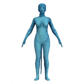 Avatar Blue Bodysuit Cosplay Costume