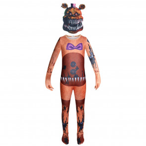 Nightmare Fredbear From Five Nights at Freddy's Lycra Cosplay Costume