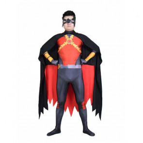 Red Robin The New 52 DC Lycra Cosplay Costume