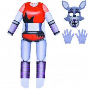 Roxanne Wolf Five Nights At Freddy's Lycra Cosplay Costume