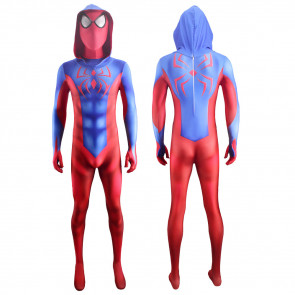 Marvel The Scarlet Spider Lycra Cosplay Costume