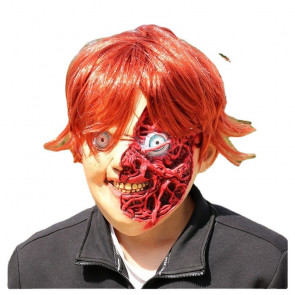 Child's Play 3 Chucky Mask - Pizza Face Chucky Cosplay Costume Mask