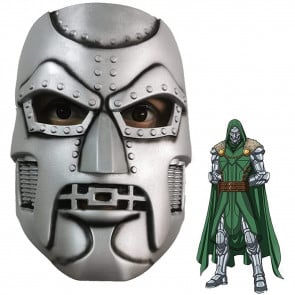 Dr Doom Mask Cosplay Costume