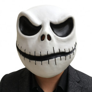 Jack Skellington Smile Face Mask Cosplay Costume