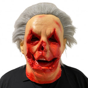 Scary Chopped Face Halloween Mask Cosplay Costume