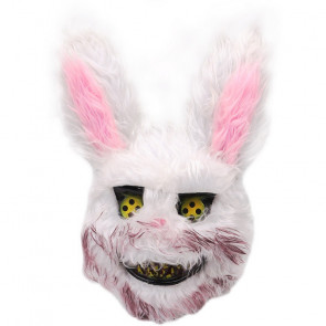Evil Rabbit Bloody Mask Cosplay Costume