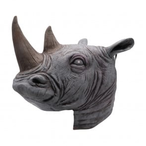 Rhino Mask Cosplay Costume