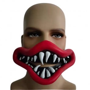 Huggy Wuggy Big Mouth Poppy Playtime Mask Cosplay Costume