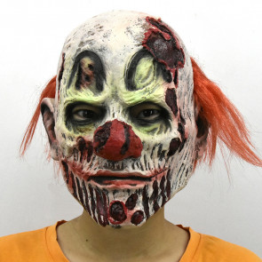 Zombie Clown Mask - Zombie Clown Cosplay Costume Mask Prop