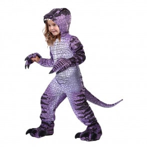Dinosaur Raptor Kids Cosplay Costume