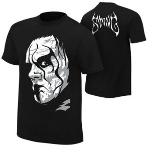 WWE Sting Costume - Black Shirt White Avatar Sting Cosplay