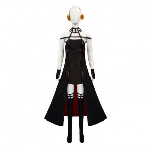 Spy × Family Yor Forger Black Dress Cosplay Costume