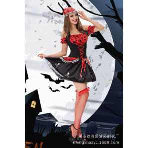 Halloween Masquerade Ball Sexy Women Pirate Dress Costume
