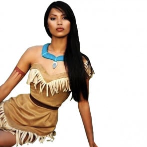 Disney Pocahontas Princess Cosplay Outfit For Children and Adults Halloween Costume