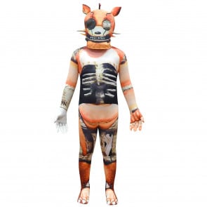 Five Nights At Freddy's Nightmare Foxy Cosplay Costume