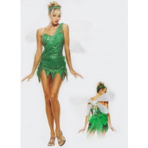 Tinker Bell Beauty Princess Costume Dress Halloween Costume