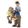 Inflatable Riding Horse Costume For Kids