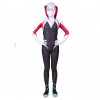 Womens Gwen Stacy Into the Spider-Verse Cosplay Spider-Gwen Costume