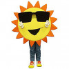 Giant Sun Mascot Costume