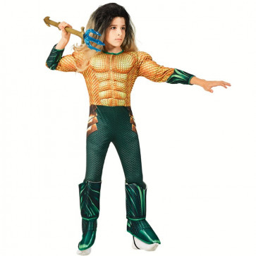 Boys Aquaman Movie Child's Deluxe Costume