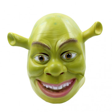 Shrek Latex Realistic Mask Cosplay Costume