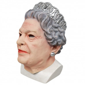 Queen Elizabeth II Cosplay Costume Mask