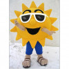 Gigante Sun Flower Costume Della Mascotte
