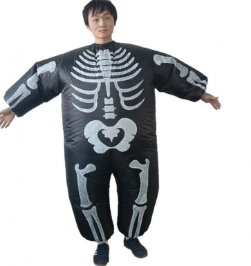 Giant Inflatable Skeleton Costume
