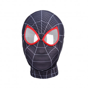 Spider Man Miles Morales Mask Cosplay Costume