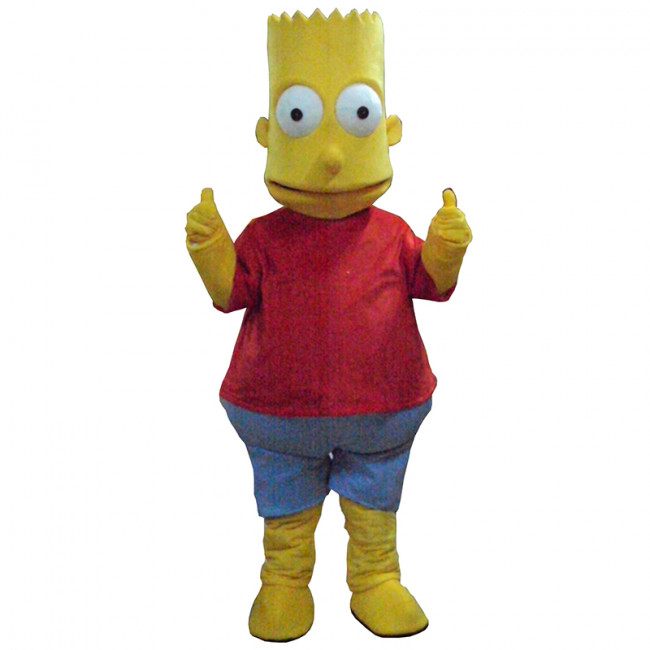 Giant Bart Simpson Mascot Costume Costume Party World.