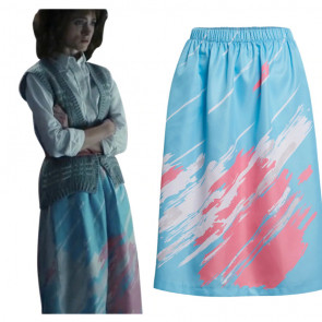 Nancy Wheeler Blue Dress Stranger Things 4 Cosplay Costume