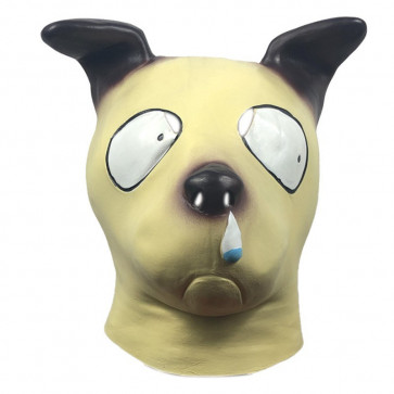 Sad Dog Runny Nose Mask Cosplay Costume