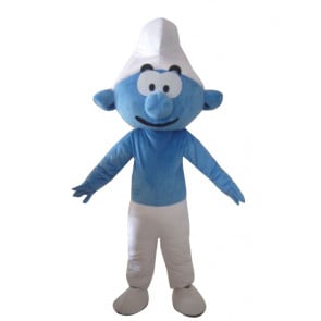 Giant Smurf Mascot Costume