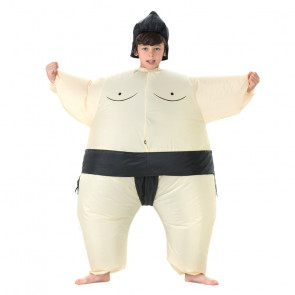 Inflatable Sumo Wrestler Costume For Kids