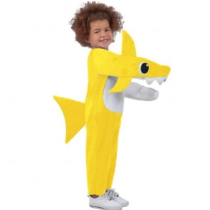 Toddler Baby Shark  Costume - Yellow