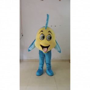 Giant Flounder Mascot Costume