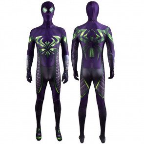 Spider-Man Miles Morales Purple Reign Suit Costume