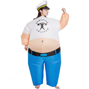 Personal Trainer Inflatable Costume