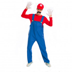 Super Mario Luigi Mario Cosplay Costume For Adults Halloween Costume