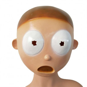 Morty From Rick And Morty Mask Cosplay Costume