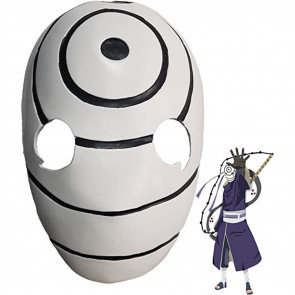 Obito Uchiha Tobi From Naruto White Mask Cosplay Costume
