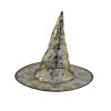 Halloween Prop Witch Mesh Hat kostume