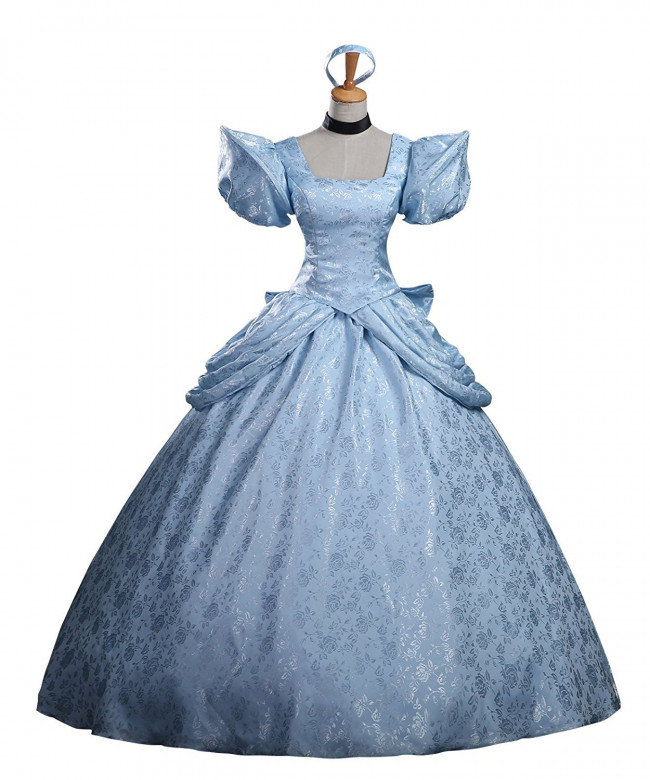 Disney Cinderella Cosplay Costume Dress ...